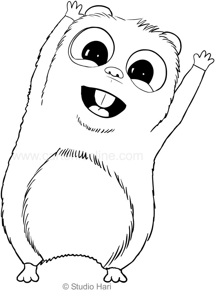 Lemming exult coloring page to print