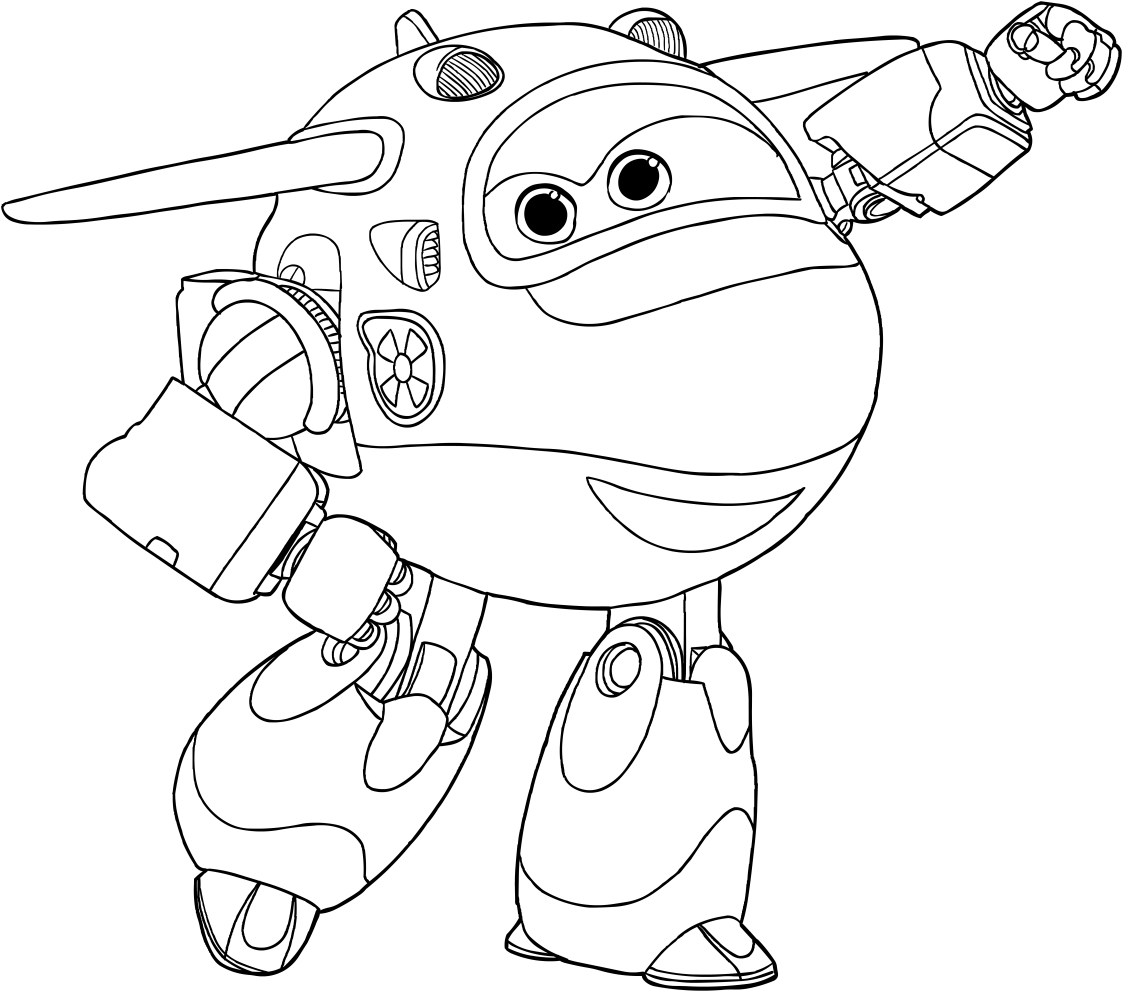  Mira of the Super Wings coloring page to print