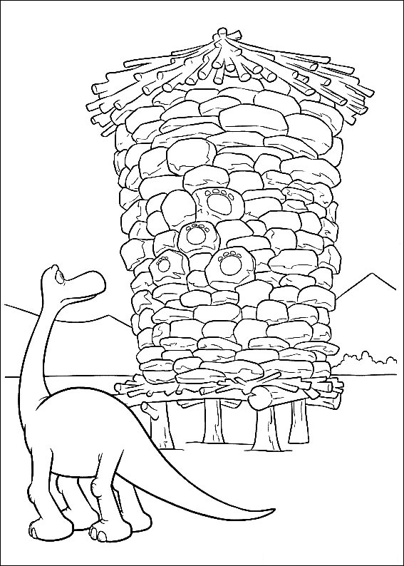 Arlo and the corn store coloring page to print