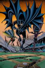 Batman, Robin y Batgirl