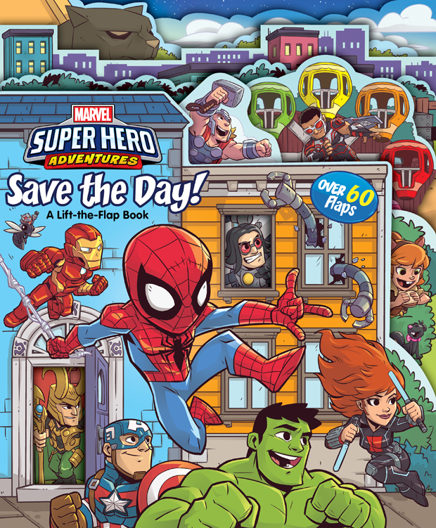 I libri Marvel Super Hero Adventures