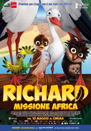 Locandina italiana di Richard - Missione Africa