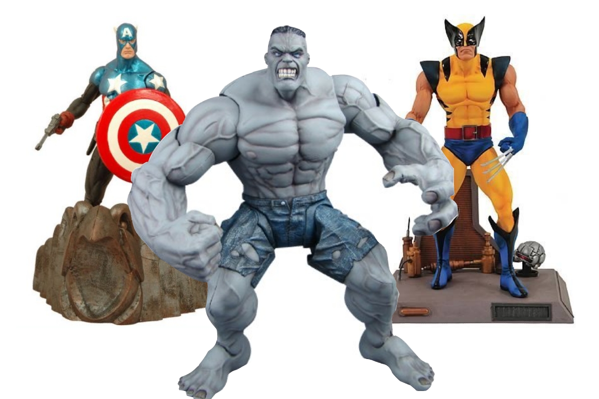 action figures Marvel Select