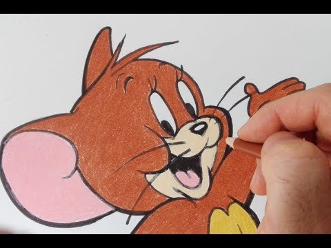 Come disegnare il topo Jerry da Tom e Jerry passo passo