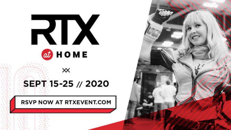 RTX at Home un evento virtuale dal 15 al 25 settembre