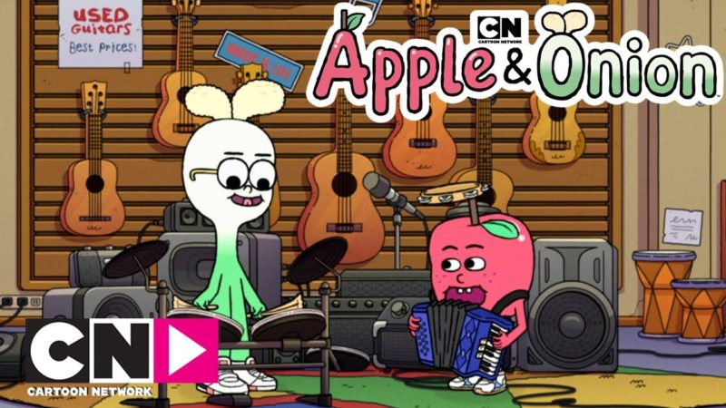 Il video di Apple & Onion “Il negozio di musica” da Cartoon Network Italia