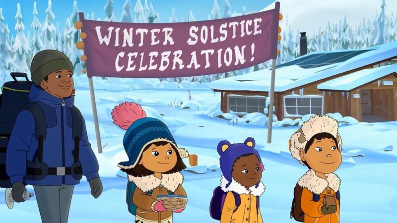 “Molly of Denali” e “Pinkalicious” le serie animate sull’inverno