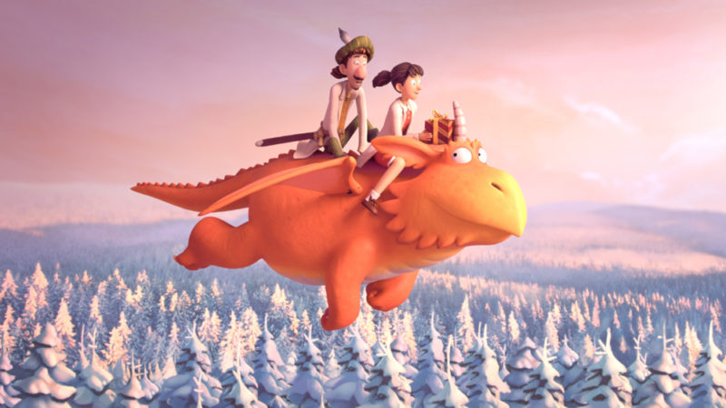 Magic Light realizza dei cartoni animati di Natale con “Gruffalo” e “Zog”