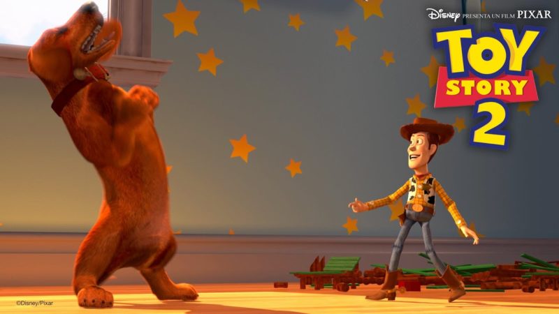 Il video di Toy Story 2 “Woody e Buster giocano a nascondino”