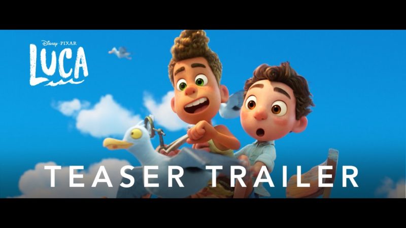 Luca – Il trailer del film di animazione Disney Pixar