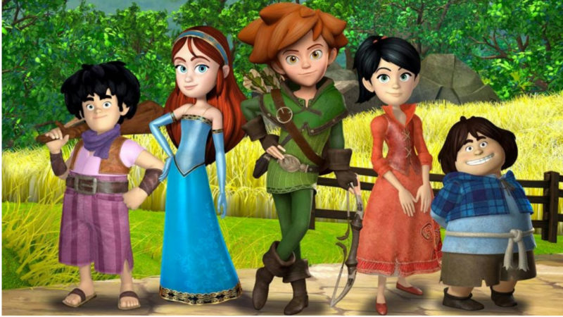 Robin Hood – Alla conquista di Sherwood –  La serie animata su Rai Gulp