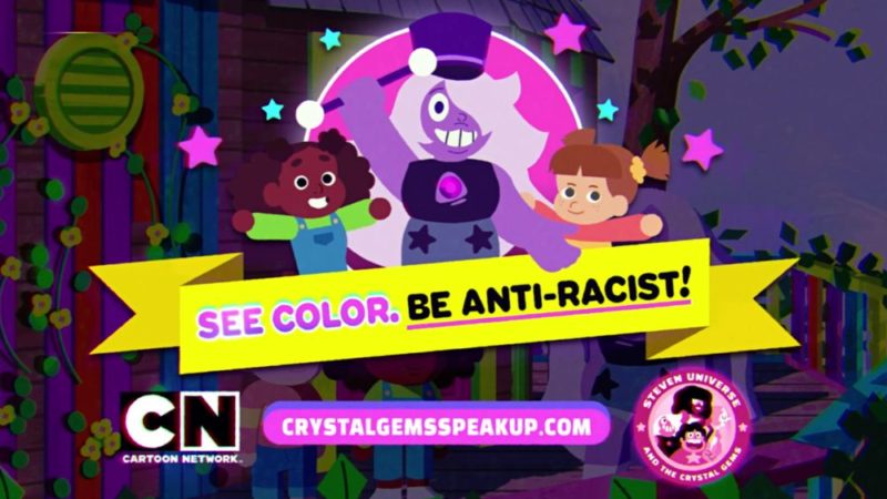 Il terzo cartone animato contro il razzismo delle Crystal Gems di Steven Universe