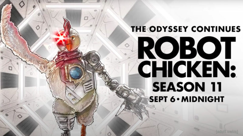 Il trailer dell’undicesima stagione di “Robot Chicken”