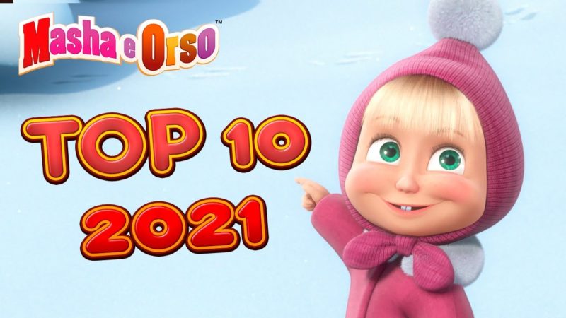 👱‍♀️🐻 Masha e Orso 👱‍♀️ Top 10 🌟 La tua scelta del 2021 🌟 Collezione di cartoni animati per bambini