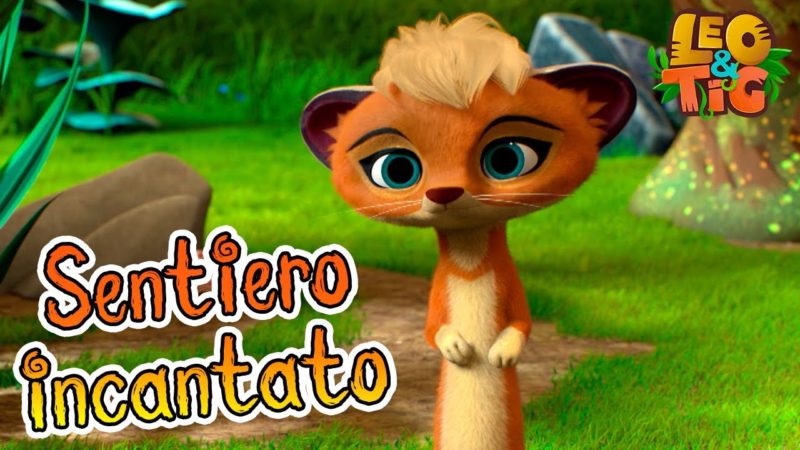 Leo e Tig Italia 🐯🐆 🛤✨ Sentiero incantato ✨🛤 Cartone animato per bambini