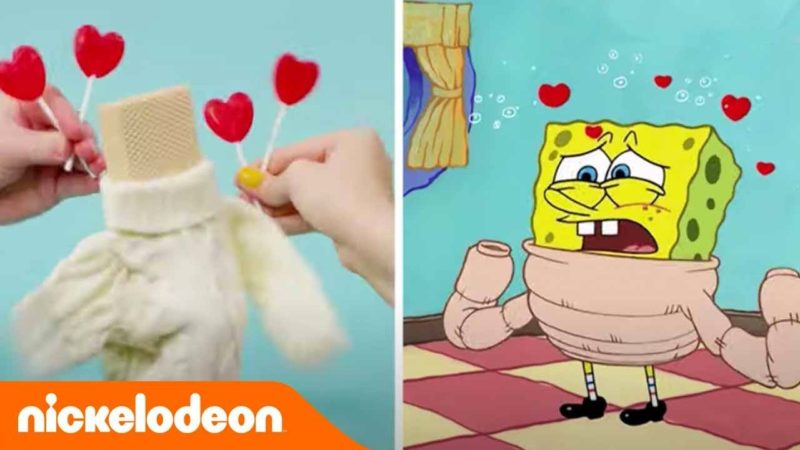 SpongeBob | SpongeBob nella vita reale | Preparare i biscotti della nonna | Nickelodeon Italia