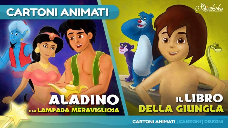 Aladino e la lampada meravigliosa storie per bambini | Cartoni animati
