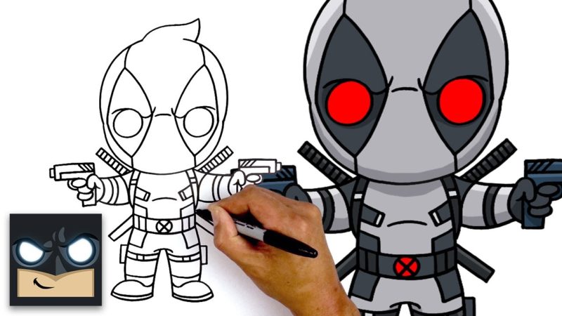 Come disegnare Deadpool di Fortnite X FORCE SKIN