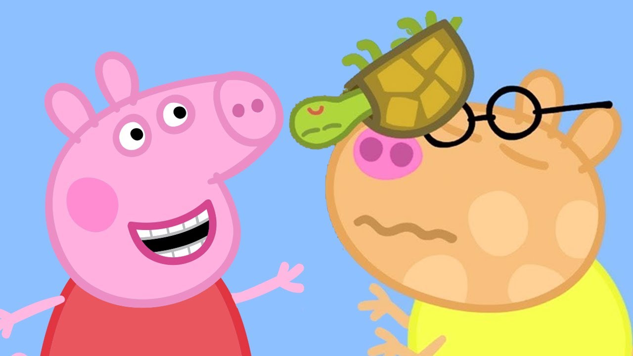 Peppa Pig Italiano 🐢 Tiddles La Tartaruga Cade Sul Naso Di Pedro – Cartoni Animati