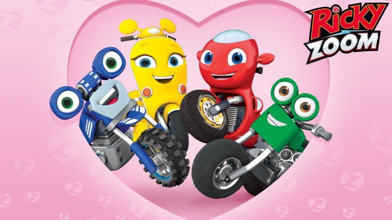 Ricky Zoom Italiano ❤️ Moto Amici! Impenna La Ruota! ❤️ San Valentino | Veicoli | Cartoni Animati