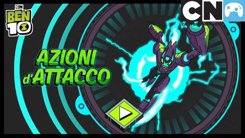 Ben 10 Italiano | Azioni d'attacco Ben 10! Istruzioni di gioco | Cartoon Network