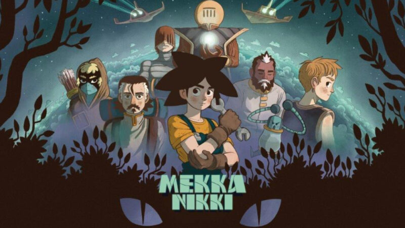 Dada!  Ottimizza “Mekka Nikki” per Cartoon Forum, con un trio extra di cartoni da acquistare