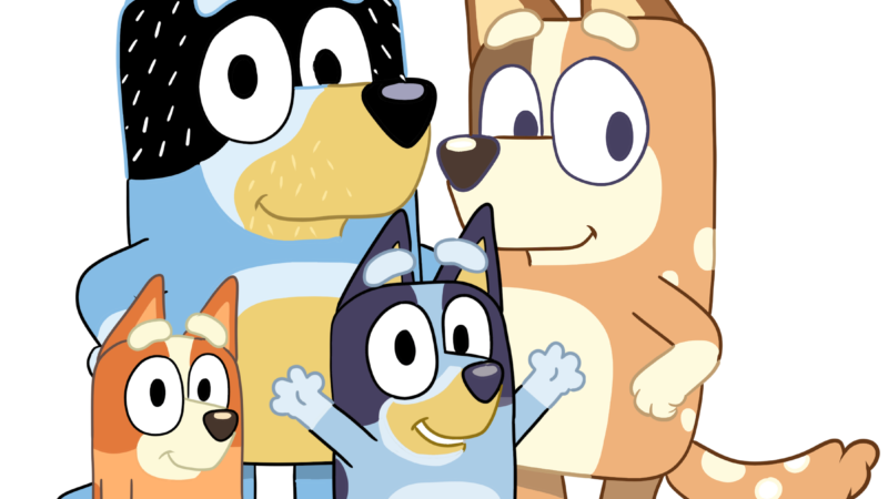 Bluey, la serie animata del 2018