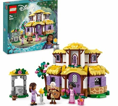 LEGO 43231 Disney Wish Il Cottage di Asha – Casa delle Bambole Giocattolo