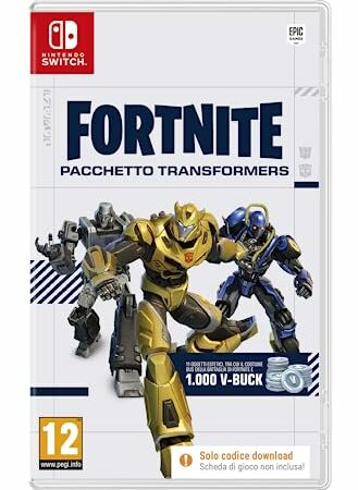 Fortnite Transformers Pack: Codice per il download su Switch