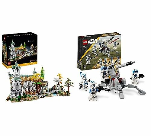 LEGO Icons: Il Signore degli Anelli e Star Wars Battle Pack