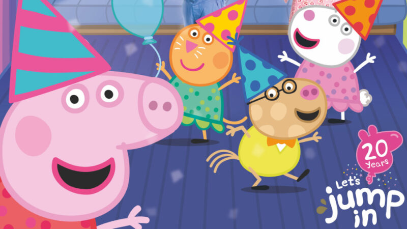 “Peppa Pig” festeggia il suo 20° anniversario con un evento cinematografico in tutto il mondo