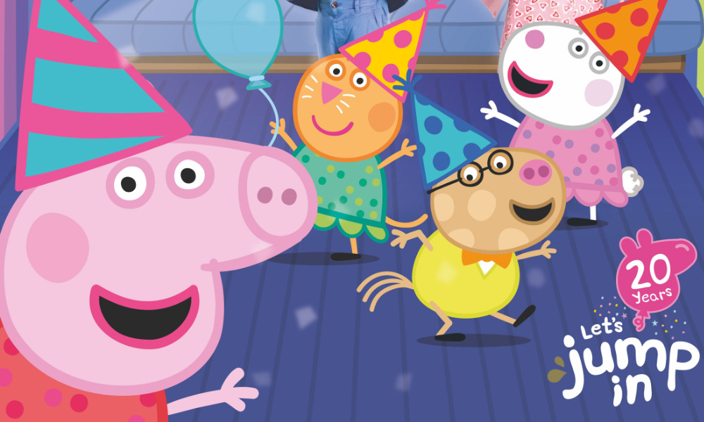 “Peppa Pig” festeggia il suo 20° anniversario con un evento cinematografico in tutto il mondo