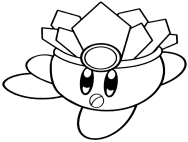 Dibujos de Kirby para colorear