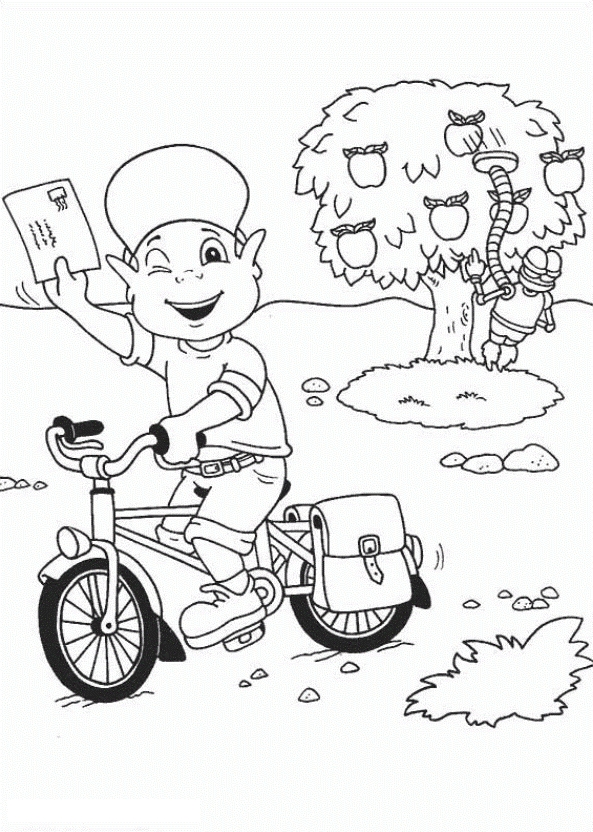 Drawing 22 from Adiboo coloring page to print and coloring