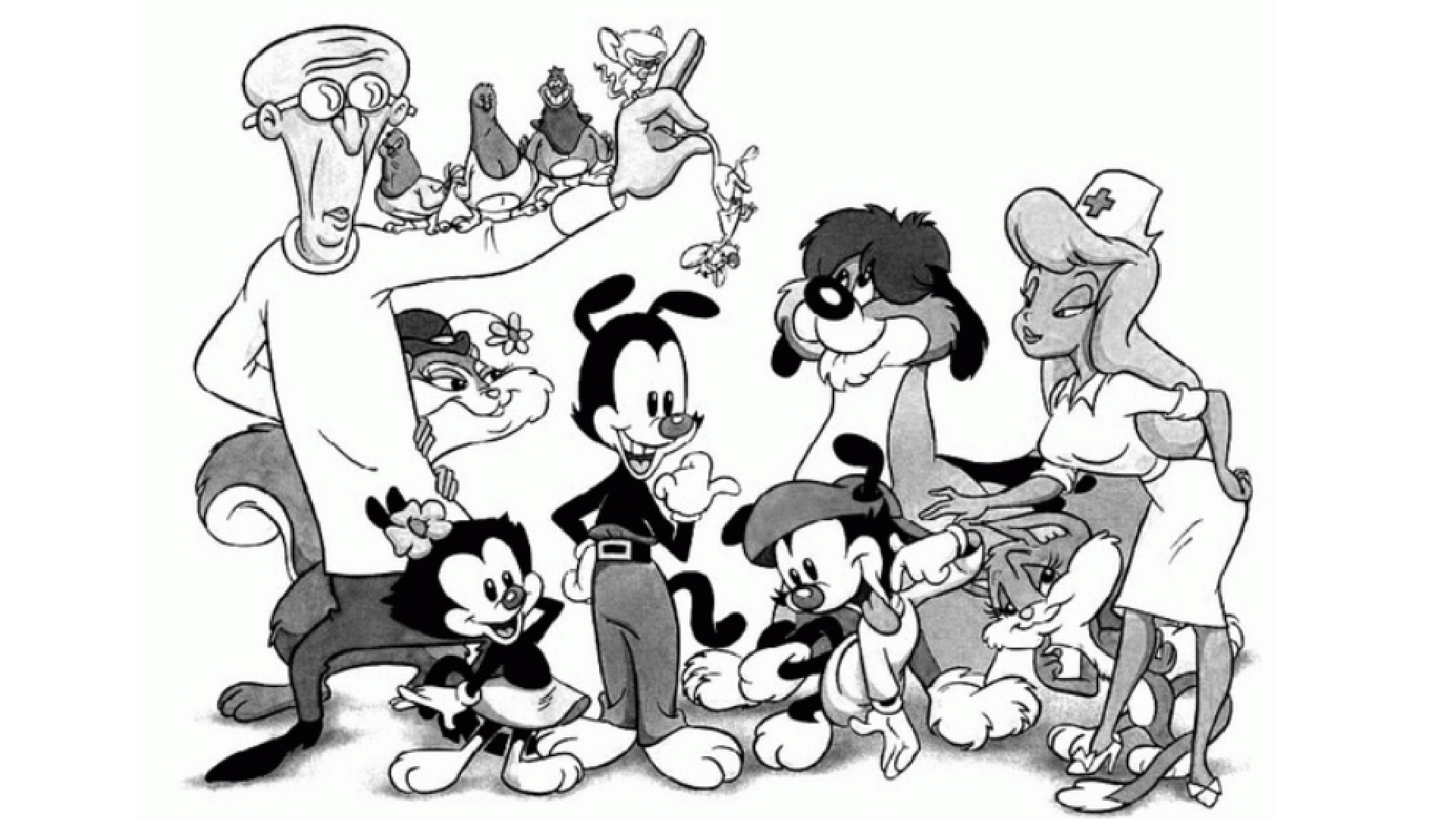 Animaniacs coloring page to print and coloring - Drawing 3