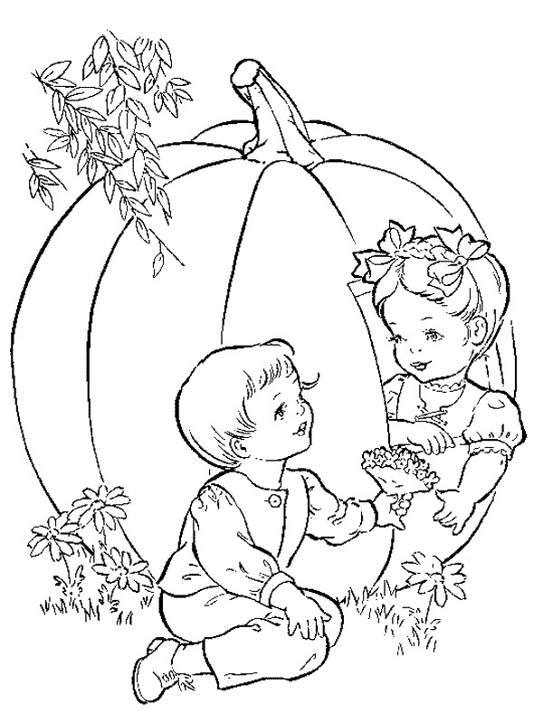 Drawing 13 from Autumn coloring page to print and coloring
