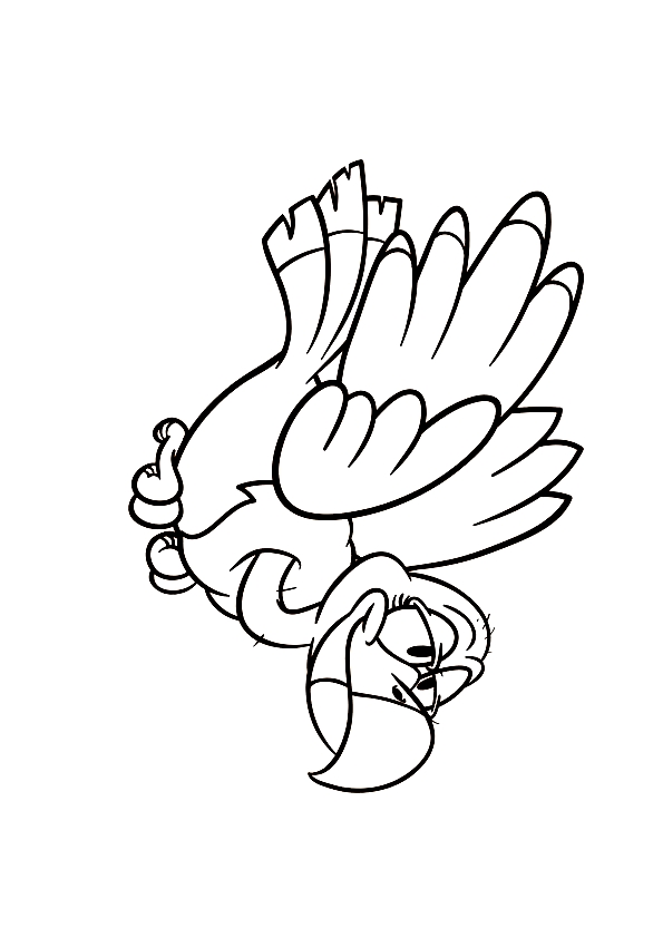 8 of Vultures coloring page to print and color