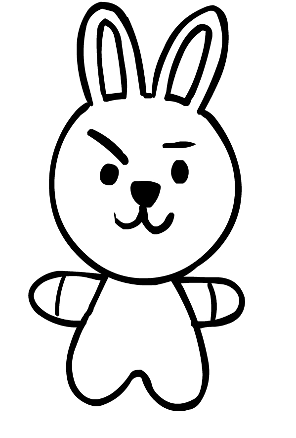Cooky from BT21 coloring page to print and coloring