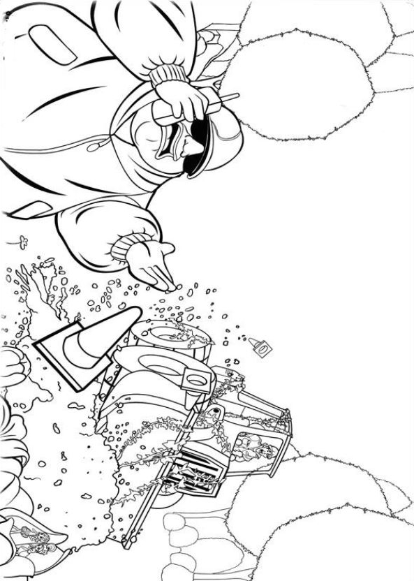 Drawing 16 from Barbie Thumbelina coloring page to print and coloring