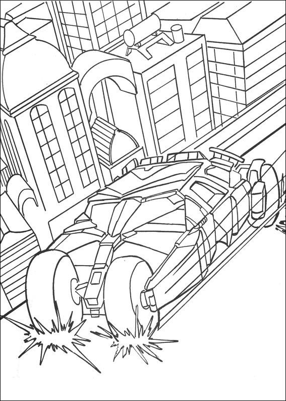 Drawing 21 from Batman coloring page to print and coloring