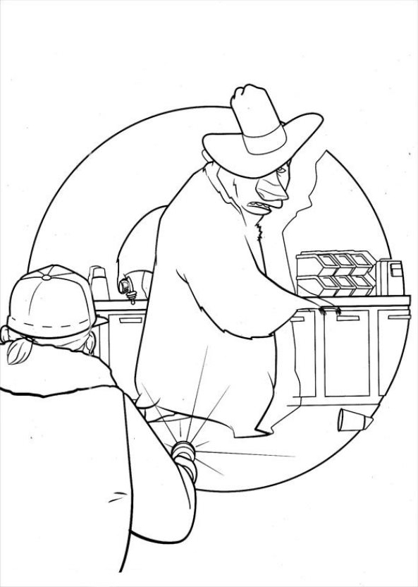 Drawing 14 from Open Season coloring page to print and coloring