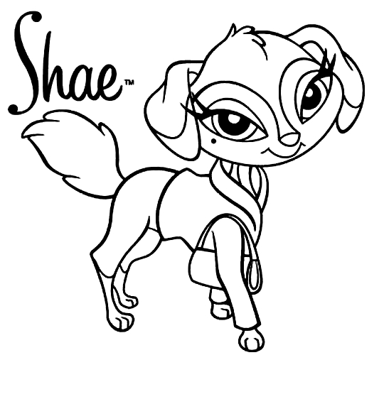 Drawing 1 from Bratz Pet Show coloring page to print and coloring