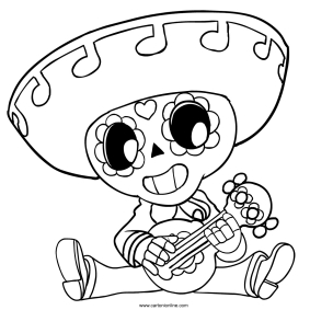 Brawl Stars Coloring Page - brawl stars penny coloring pages
