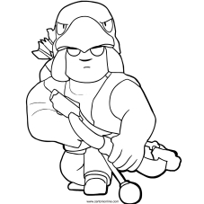 Desenhos De Brawl Stars Para Colorir - imagens do spike brawl stars para pintar