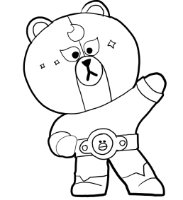 Brawl Stars Coloring Pages - brawlers edgar brawl stars da colorare