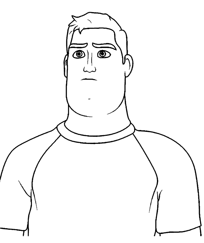 Buzz Lightyear 08 from Lightyear the movie coloring page to print and coloring