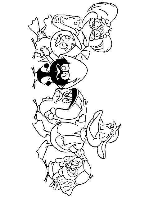 Drawing 13 from Calimero coloring page to print and coloring