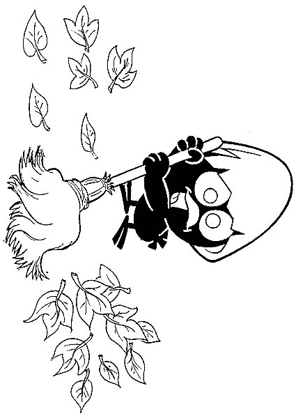 Drawing 21 from Calimero coloring page to print and coloring