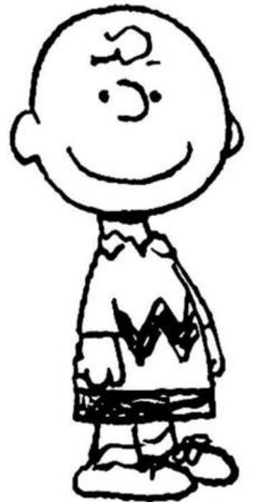 Charlie Brown målarbilder