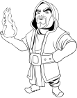 Clash of Clans coloring page